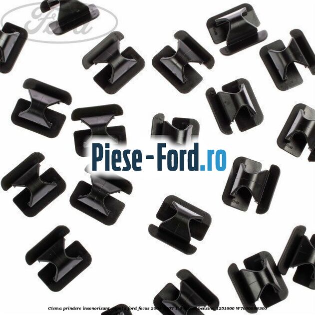 Clema prindere insonorizant capota Ford Focus 2004-2007 1.4 80 cai benzina #1B044B8406
