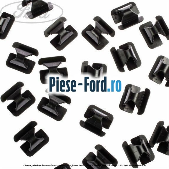 Clema prindere insonorizant capota Ford Focus 2011-2014 2.0 TDCi 140 cai diesel #A0201CFE88