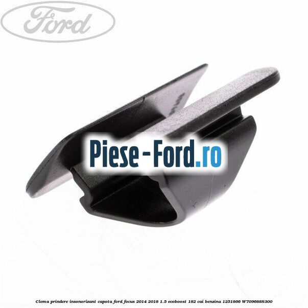 Clema prindere insonorizant capota Ford Focus 2014-2018 1.5 EcoBoost 182 cai benzina