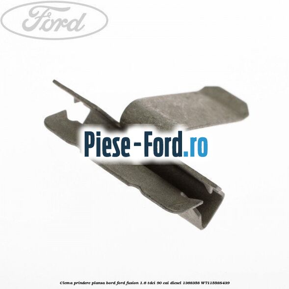 Clema prindere panou utilitate scaun fata Ford Fusion 1.6 TDCi 90 cai diesel