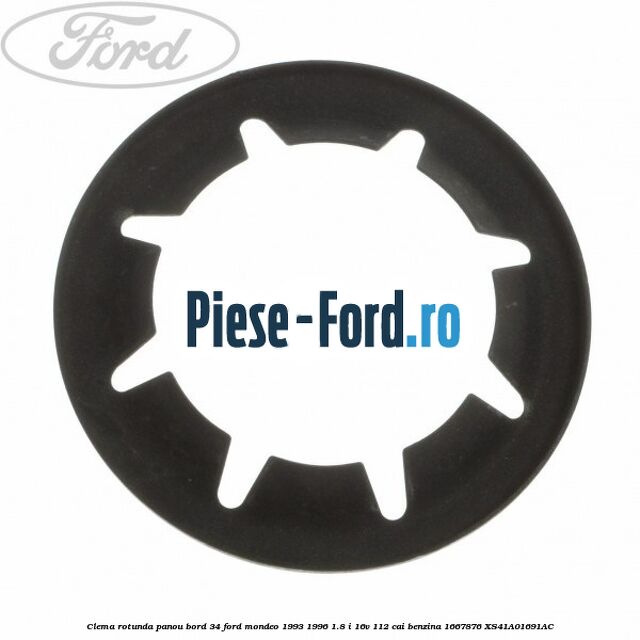 Clema prindere tija capota Ford Mondeo 1993-1996 1.8 i 16V 112 cai benzina