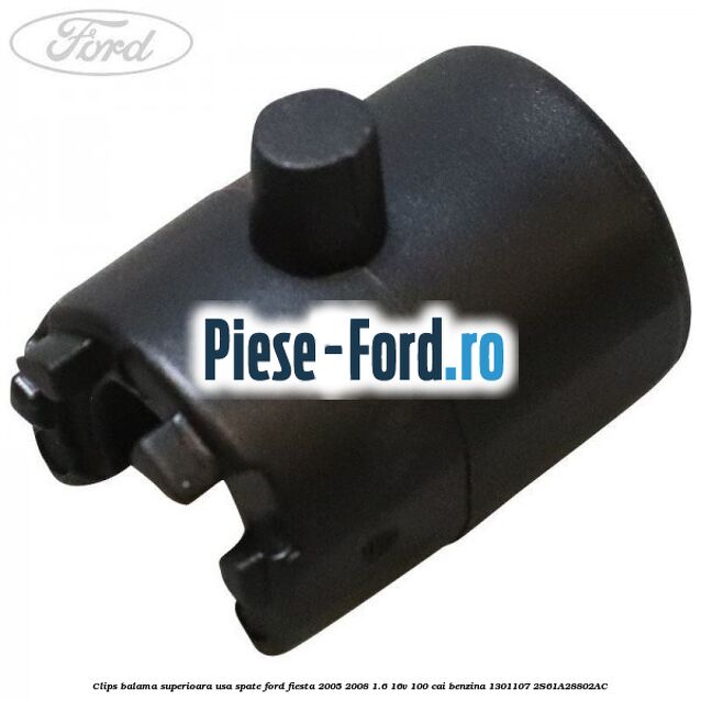 Clips alb conducta combustibil Ford Fiesta 2005-2008 1.6 16V 100 cai benzina