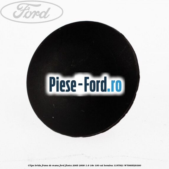 Clema prindere cablu frana mana Ford Fiesta 2005-2008 1.6 16V 100 cai benzina