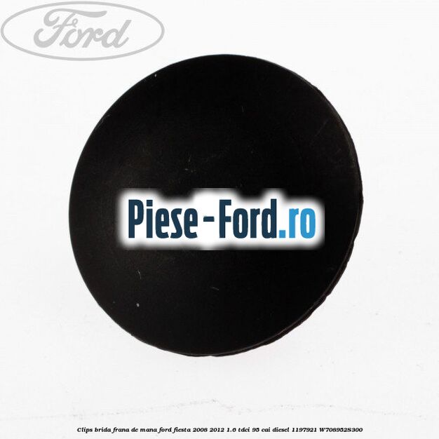 Clema cablu frana fata Ford Fiesta 2008-2012 1.6 TDCi 95 cai diesel