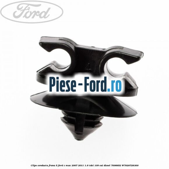 Clips conducta frana 5 Ford C-Max 2007-2011 1.6 TDCi 109 cai diesel