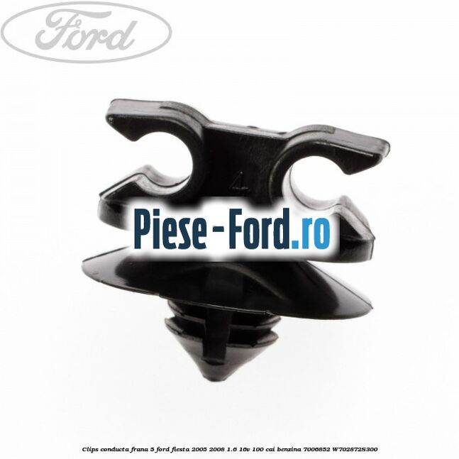 Clema prindere conducta frana forma V Ford Fiesta 2005-2008 1.6 16V 100 cai benzina