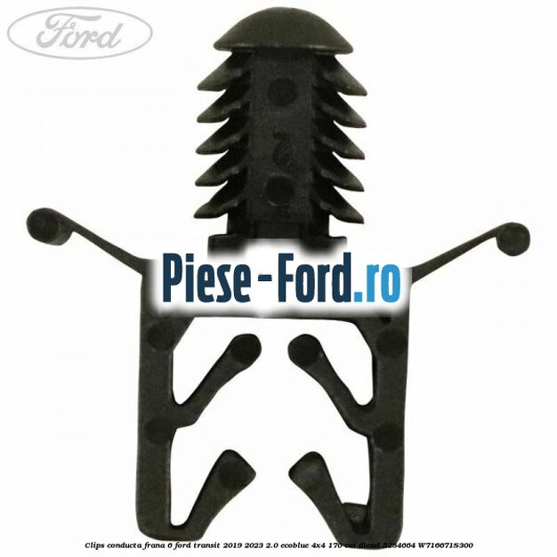 Clips conducta frana 6 Ford Transit 2019-2023 2.0 EcoBlue 4x4 170 cai diesel #FE2A0B4348