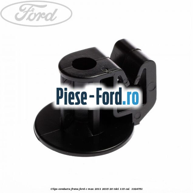 Clips conducta frana Ford C-Max 2011-2015 2.0 TDCi 115 cai #98D5EF7CE8