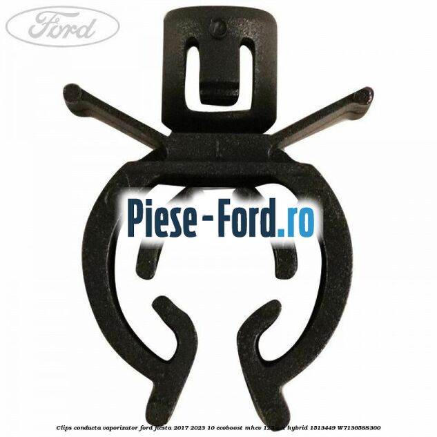 Clips conducta vaporizator Ford Fiesta 2017-2023 1.0 EcoBoost mHEV 125 cai #AC37EC538B