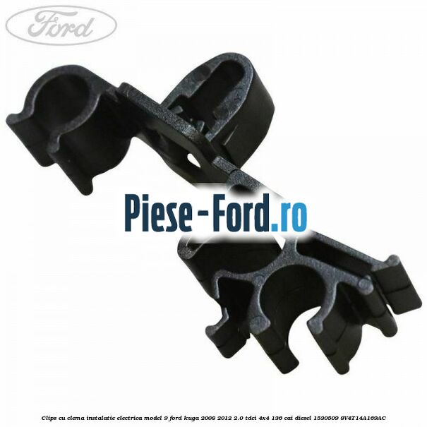 Clips cu clema instalatie electrica model 9 Ford Kuga 2008-2012 2.0 TDCi 4x4 136 cai diesel