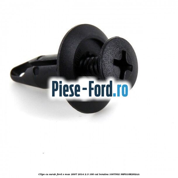 Clips cu colier instalatie electrica model 2 Ford S-Max 2007-2014 2.3 160 cai benzina