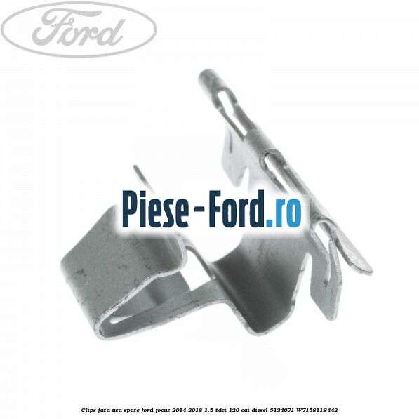 Clips fata usa spate Ford Focus 2014-2018 1.5 TDCi 120 cai diesel