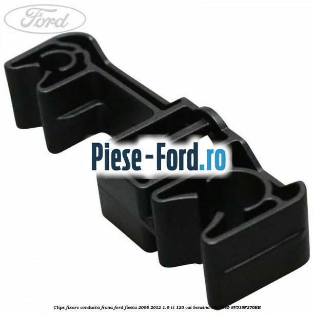 Clips fixare conducta frana Ford Fiesta 2008-2012 1.6 Ti 120 cai benzina