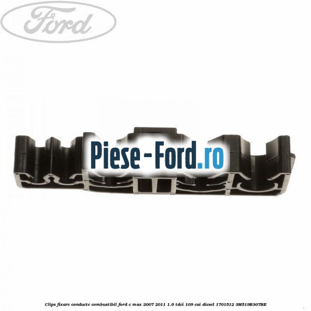 Clips fixare conducte combustibil Ford C-Max 2007-2011 1.6 TDCi 109 cai diesel