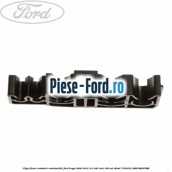 Clips dreapta element compartiment portbagaj Ford Kuga 2008-2012 2.0 TDCi 4x4 136 cai diesel