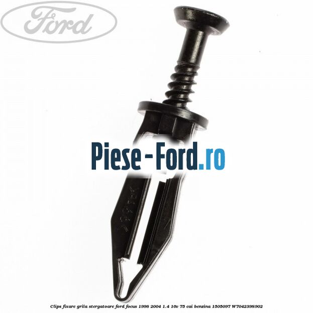 Clips cu surub prindere elemente interior portbagaj Ford Focus 1998-2004 1.4 16V 75 cai benzina