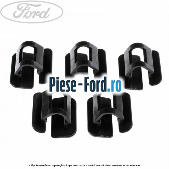 Clips cu surub prindere elemente interior Ford Kuga 2013-2016 2.0 TDCi 140 cai diesel
