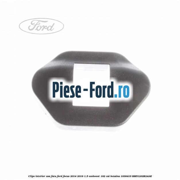 Clips interior usa fata Ford Focus 2014-2018 1.5 EcoBoost 182 cai benzina