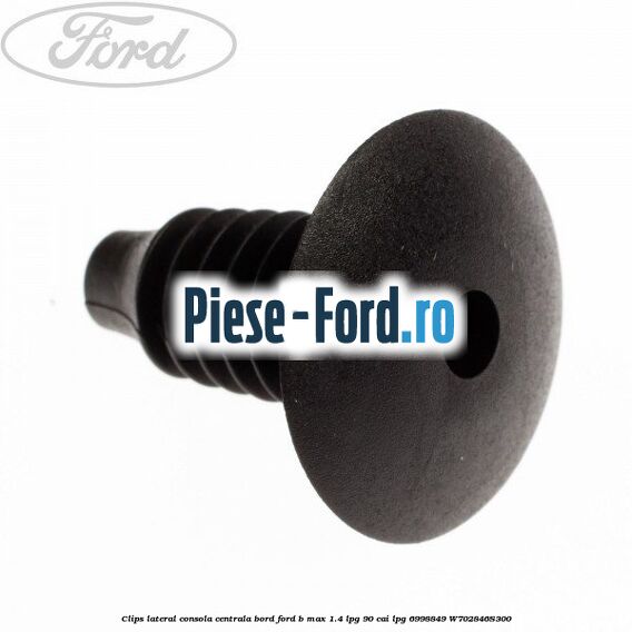 Clips lateral consola centrala bord Ford B-Max 1.4 LPG 90 cai LPG #28109897C0