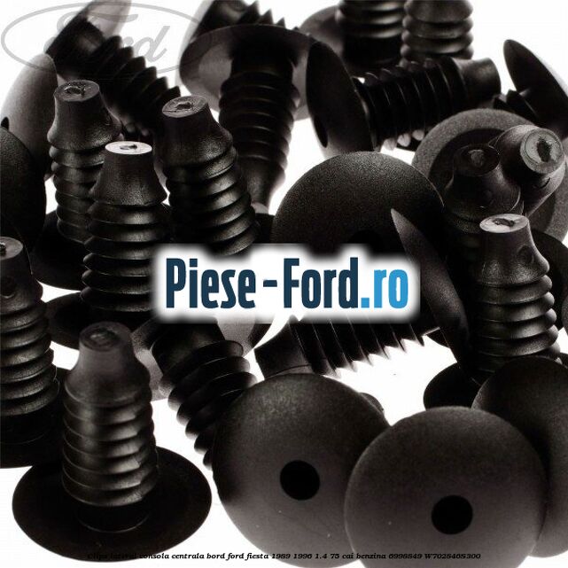 Clips lateral consola centrala bord Ford Fiesta 1989-1996 1.4 75 cai benzina #5D7230C5EA