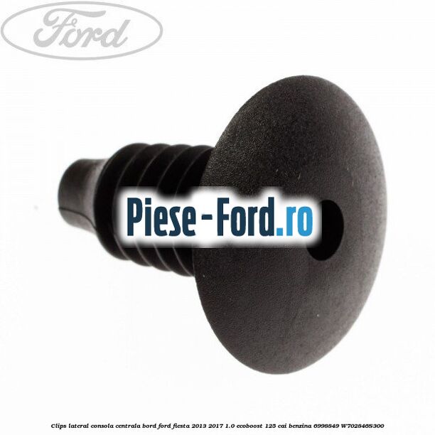 Clips lateral consola centrala bord Ford Fiesta 2013-2017 1.0 EcoBoost 125 cai benzina