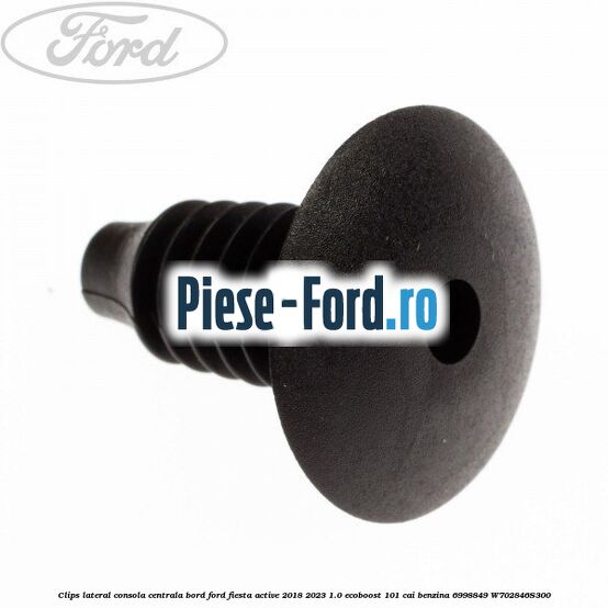 Clips lateral consola centrala bord Ford Fiesta Active 2018-2023 1.0 EcoBoost 101 cai benzina #ADE5B3CCC5