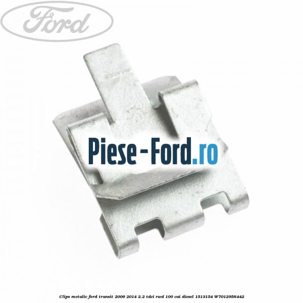Clips lateral consola centrala bord Ford Transit 2006-2014 2.2 TDCi RWD 100 cai diesel