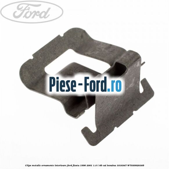 Clips metalic ornamente interioare Ford Fiesta 1996-2001 1.0 i 65 cai benzina