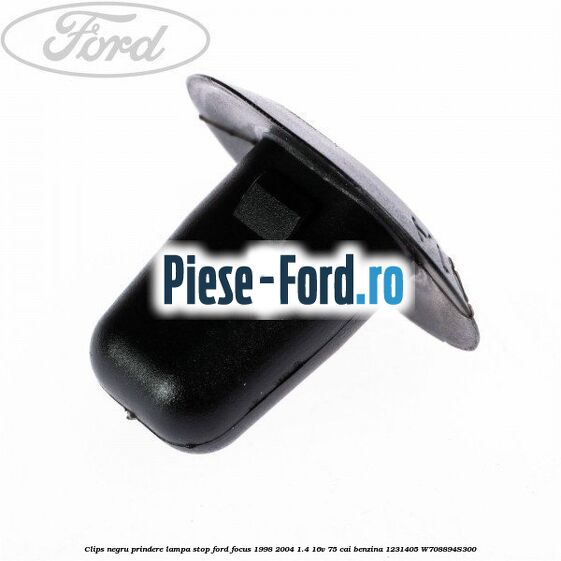 Clips negru prindere lampa stop Ford Focus 1998-2004 1.4 16V 75 cai benzina