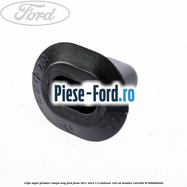 Clips negru prindere lampa stop Ford Focus 2011-2014 1.0 EcoBoost 125 cai benzina #11DC90D55A