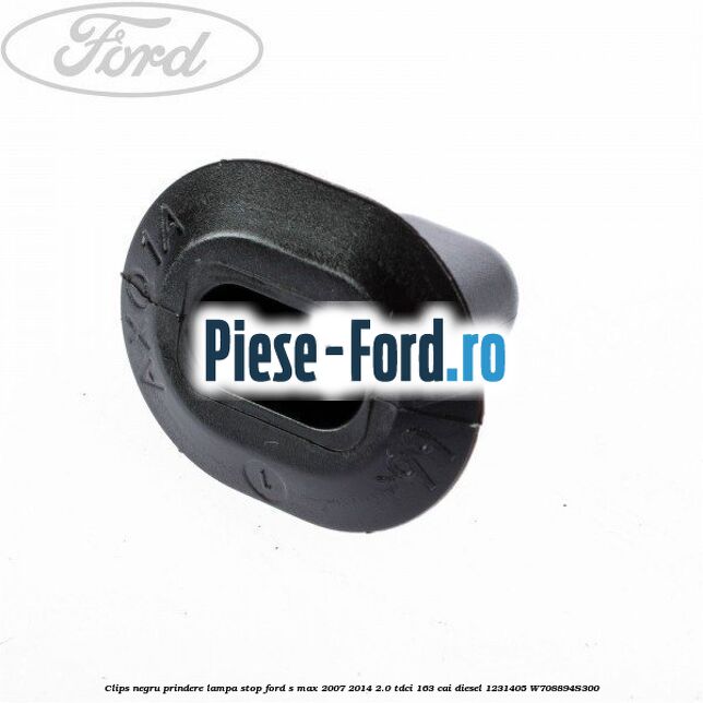 Clips negru prindere lampa stop Ford S-Max 2007-2014 2.0 TDCi 163 cai diesel