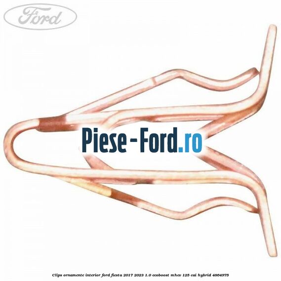 Clips ornamente interior Ford Fiesta 2017-2023 1.0 EcoBoost mHEV 125 cai Hybrid #B003C5EA86