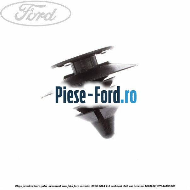 Clips prindere bara fata , ornament usa fata Ford Mondeo 2008-2014 2.0 EcoBoost 240 cai benzina
