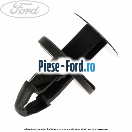 Clips patrat prindere lampa stop Ford Fiesta 2008-2012 1.6 TDCi 95 cai diesel