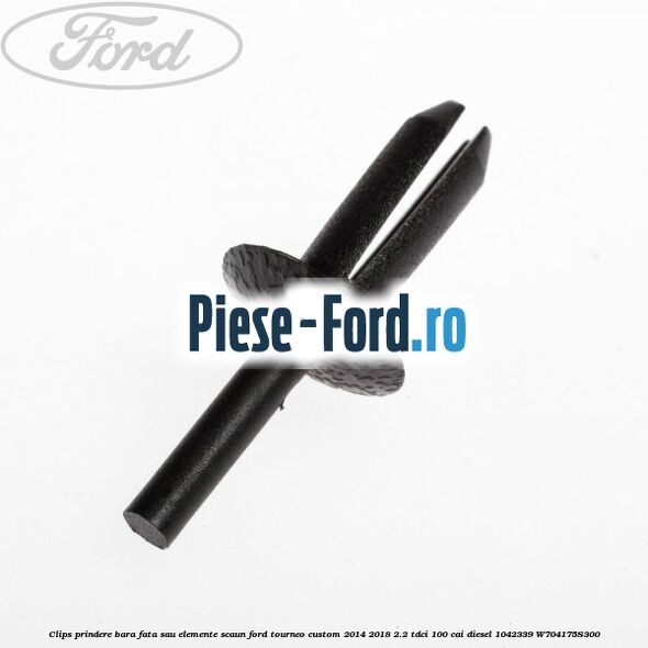 Clips patrat prindere lampa stop Ford Tourneo Custom 2014-2018 2.2 TDCi 100 cai diesel