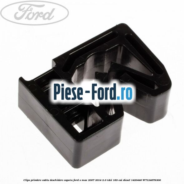 Clips prindere cablu acceleratie, cablu frana mana Ford S-Max 2007-2014 2.0 TDCi 163 cai diesel