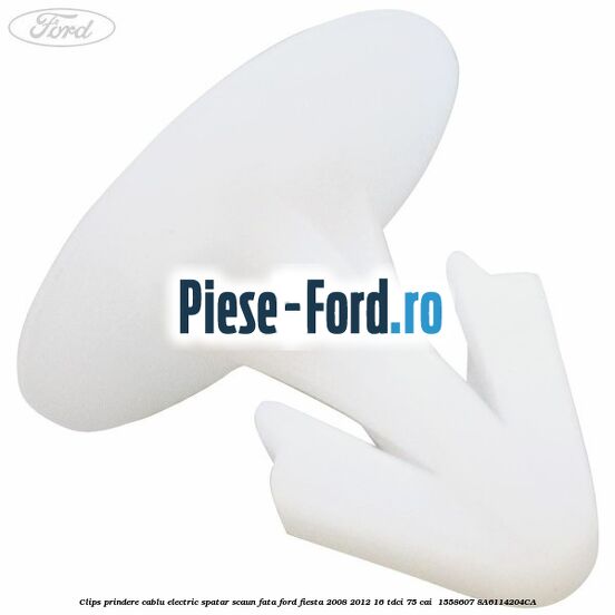 Clips prindere cablu electric spatar scaun fata Ford Fiesta 2008-2012 1.6 TDCi 75 cai #303956A43A
