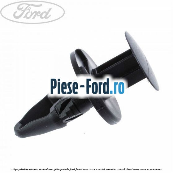 Clips prindere cablu timonerie sau furtun alimentare rezervor Ford Focus 2014-2018 1.5 TDCi ECOnetic 105 cai diesel