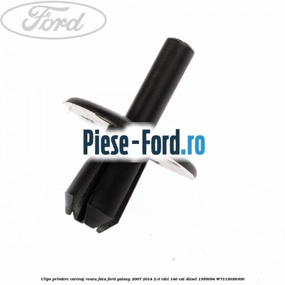 Clips prindere cablu timonerie sau furtun alimentare rezervor Ford Galaxy 2007-2014 2.0 TDCi 140 cai diesel