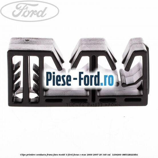 Clips prindere conducta frana fata model 3 Ford Focus C-Max 2003-2007 2.0 145 cai #D4A1CCB65C