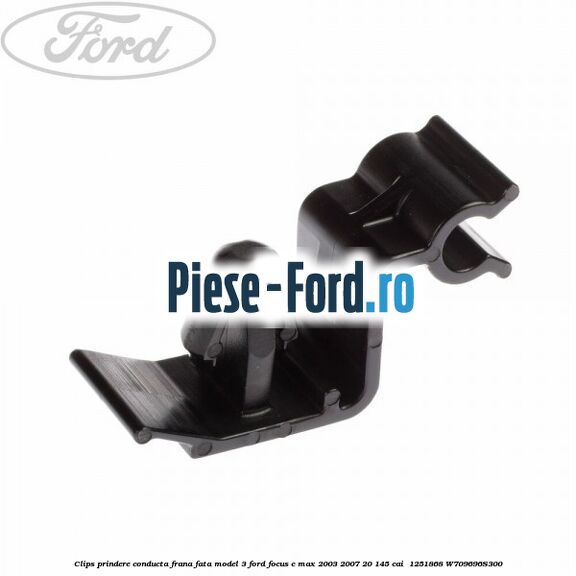 Clips prindere conducta frana fata model 3 Ford Focus C-Max 2003-2007 2.0 145 cai #F5D973AFDF