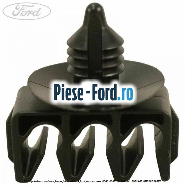 Clips prindere conducta frana fata model 4 Ford Focus C-Max 2003-2007 2.0 145 cai #5F173006BE