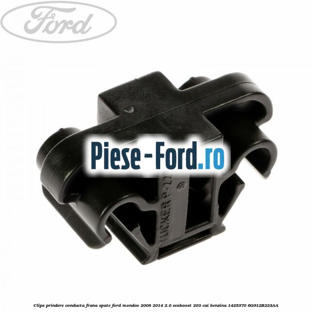 Clips prindere conducta frana fata model 4 Ford Mondeo 2008-2014 2.0 EcoBoost 203 cai benzina