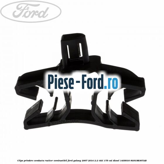 Clips prindere conducta racitor combustibil Ford Galaxy 2007-2014 2.2 TDCi 175 cai diesel