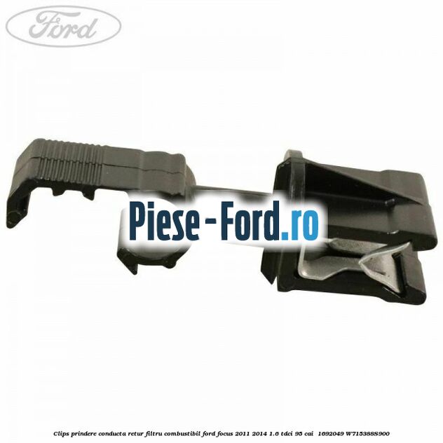 Clips prindere conducta retur filtru combustibil Ford Focus 2011-2014 1.6 TDCi 95 cai  #E63A328BE8