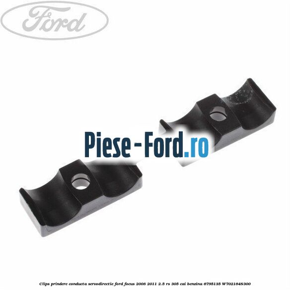 Clips prindere conducta frana fata model 5 sau conducta combustibil Ford Focus 2008-2011 2.5 RS 305 cai benzina
