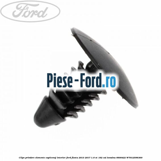 Clips prindere elemente capitonaj interior Ford Fiesta 2013-2017 1.6 ST 182 cai benzina