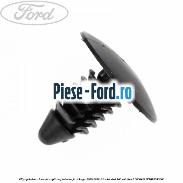 Clips prindere elemente capitonaj interior Ford Kuga 2008-2012 2.0 TDCI 4x4 140 cai diesel