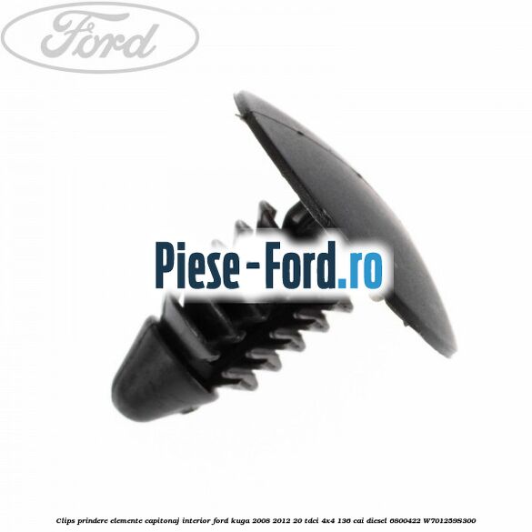 Clips prindere elemente capitonaj interior Ford Kuga 2008-2012 2.0 TDCi 4x4 136 cai #71C28A0877