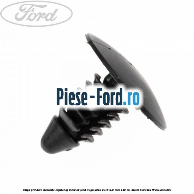 Clips prindere conducta servodirectie Ford Kuga 2013-2016 2.0 TDCi 140 cai diesel